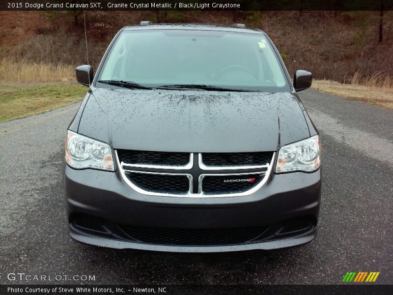 Granite Crystal Metallic / Black/Light Graystone 2015 Dodge Grand Caravan SXT