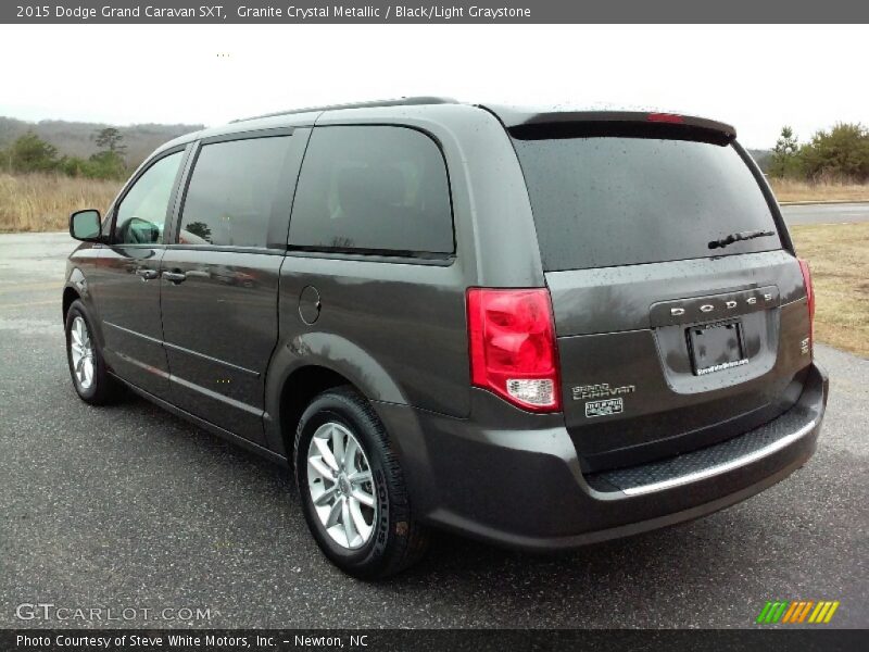 Granite Crystal Metallic / Black/Light Graystone 2015 Dodge Grand Caravan SXT