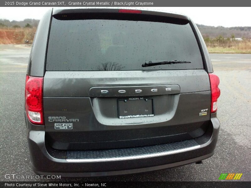 Granite Crystal Metallic / Black/Light Graystone 2015 Dodge Grand Caravan SXT