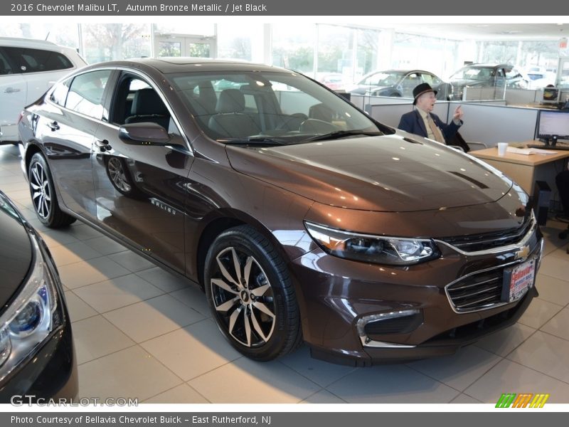Autumn Bronze Metallic / Jet Black 2016 Chevrolet Malibu LT