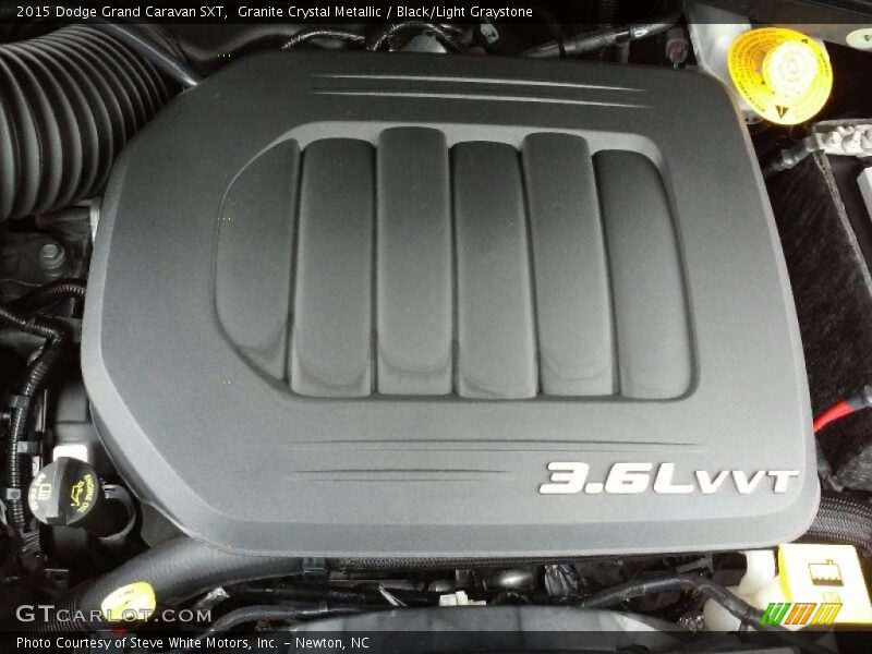 Granite Crystal Metallic / Black/Light Graystone 2015 Dodge Grand Caravan SXT