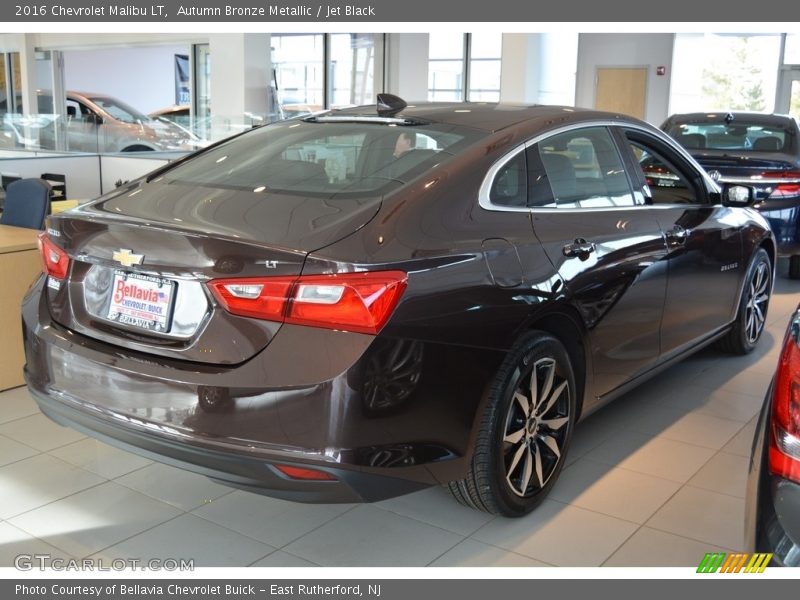 Autumn Bronze Metallic / Jet Black 2016 Chevrolet Malibu LT
