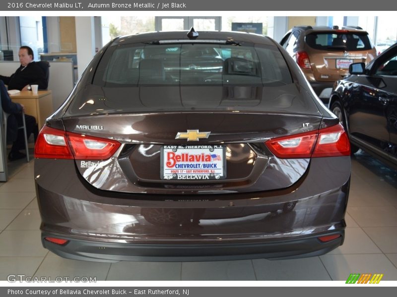 Autumn Bronze Metallic / Jet Black 2016 Chevrolet Malibu LT