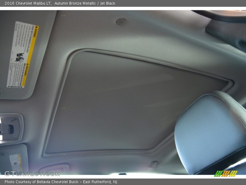 Autumn Bronze Metallic / Jet Black 2016 Chevrolet Malibu LT
