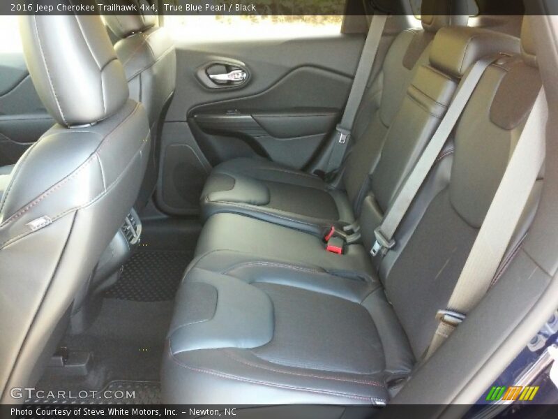 Rear Seat of 2016 Cherokee Trailhawk 4x4