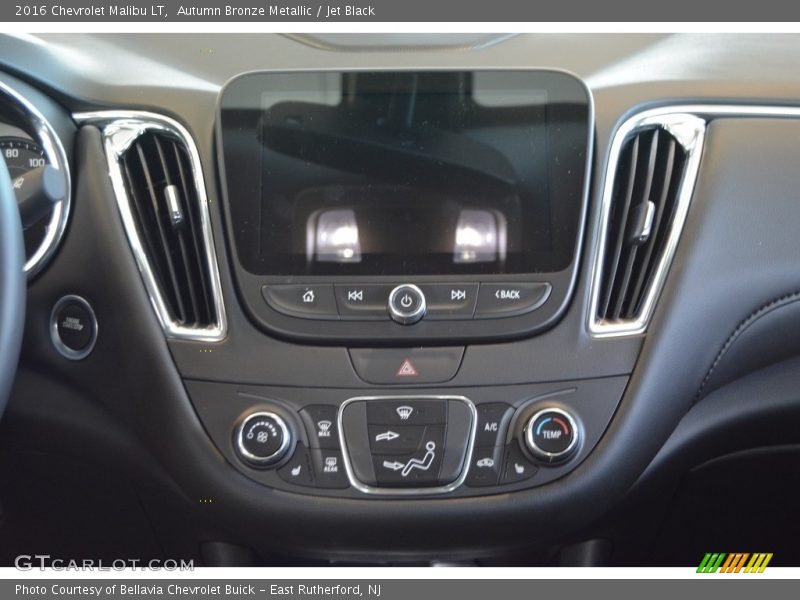 Autumn Bronze Metallic / Jet Black 2016 Chevrolet Malibu LT