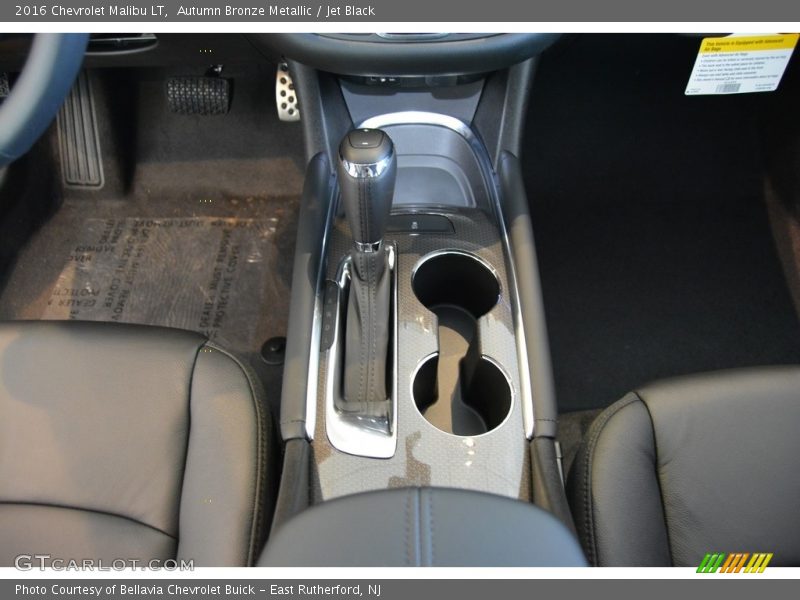 Autumn Bronze Metallic / Jet Black 2016 Chevrolet Malibu LT