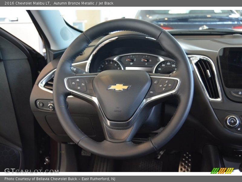 Autumn Bronze Metallic / Jet Black 2016 Chevrolet Malibu LT