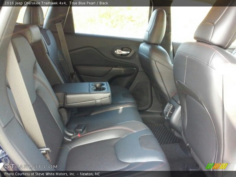 Rear Seat of 2016 Cherokee Trailhawk 4x4