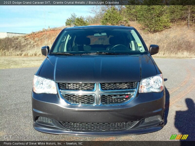 Granite Crystal Metallic / Black/Light Graystone 2015 Dodge Grand Caravan SXT