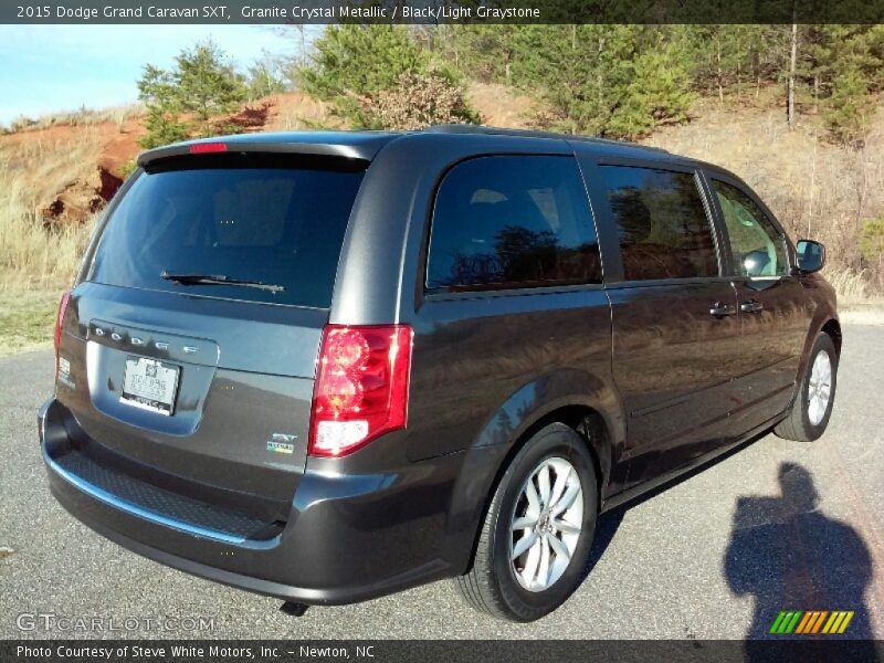 Granite Crystal Metallic / Black/Light Graystone 2015 Dodge Grand Caravan SXT