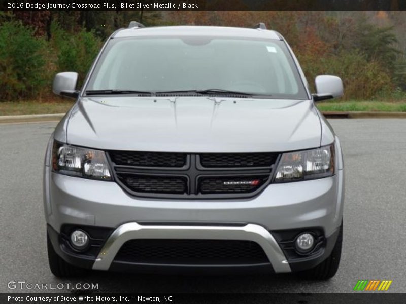 Billet Silver Metallic / Black 2016 Dodge Journey Crossroad Plus
