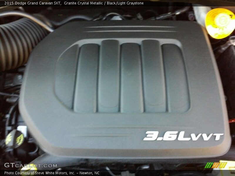 Granite Crystal Metallic / Black/Light Graystone 2015 Dodge Grand Caravan SXT