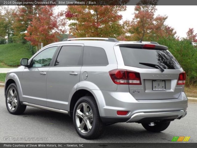Billet Silver Metallic / Black 2016 Dodge Journey Crossroad Plus