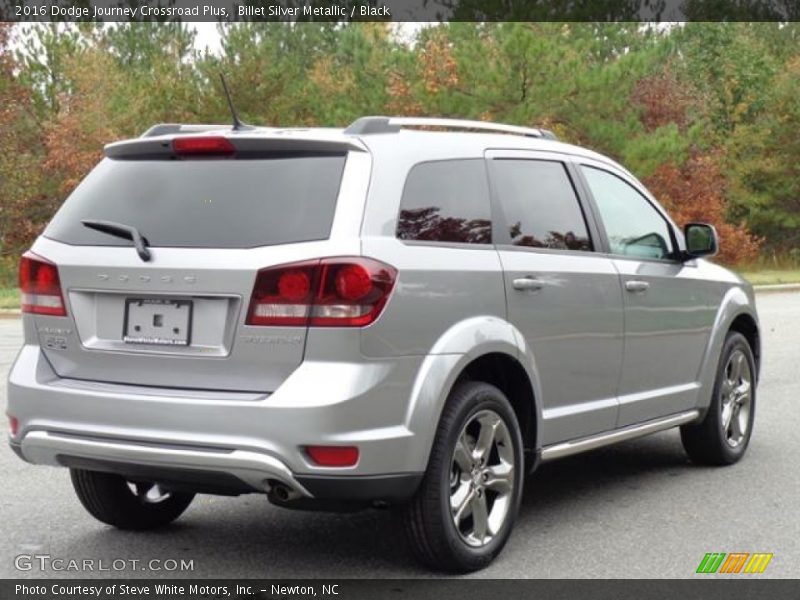 Billet Silver Metallic / Black 2016 Dodge Journey Crossroad Plus