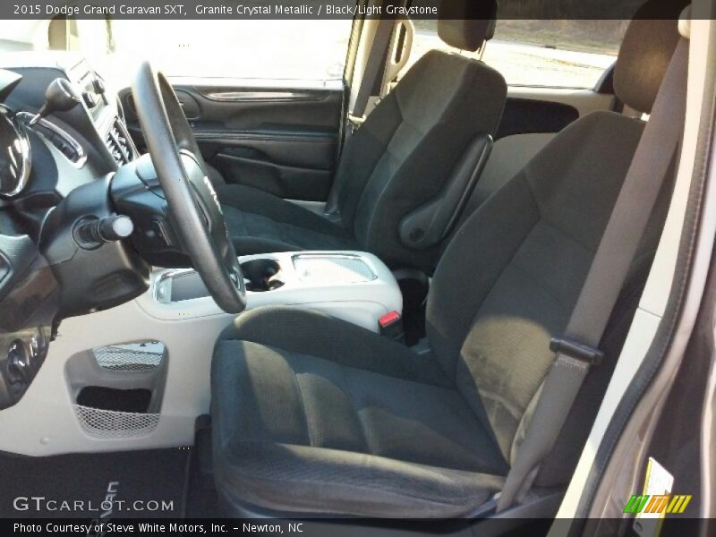 Granite Crystal Metallic / Black/Light Graystone 2015 Dodge Grand Caravan SXT