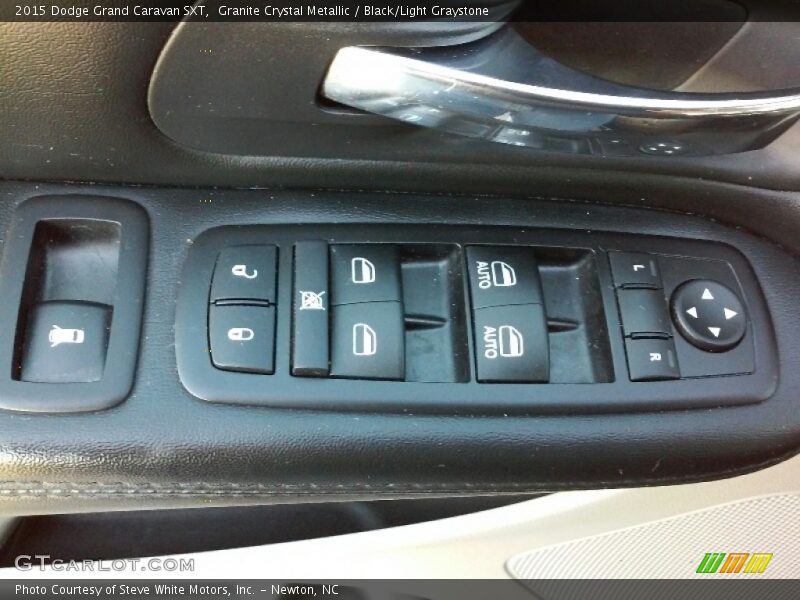 Granite Crystal Metallic / Black/Light Graystone 2015 Dodge Grand Caravan SXT