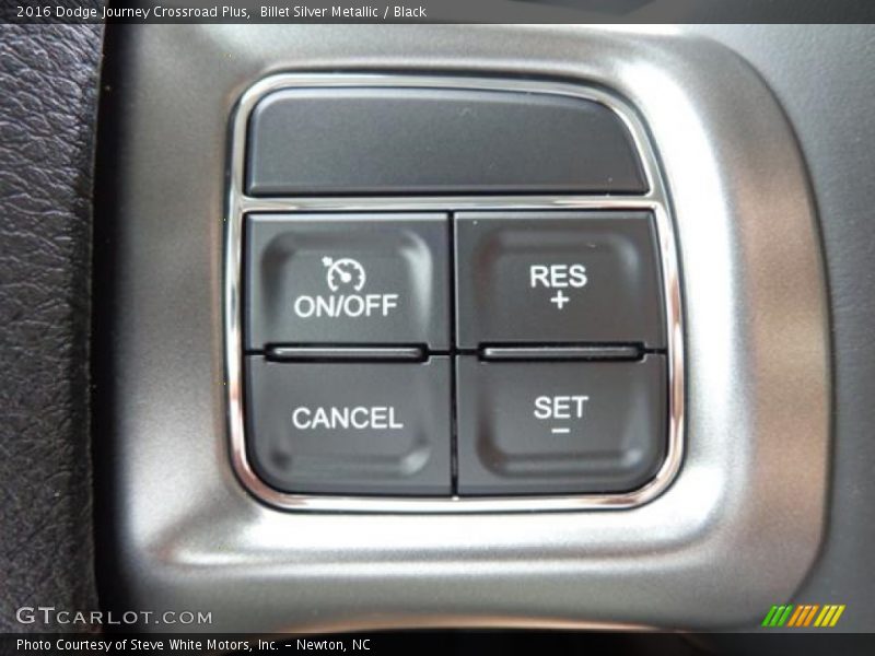 Billet Silver Metallic / Black 2016 Dodge Journey Crossroad Plus