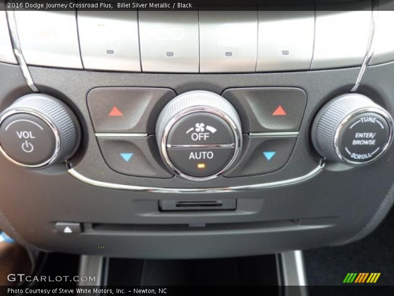Billet Silver Metallic / Black 2016 Dodge Journey Crossroad Plus