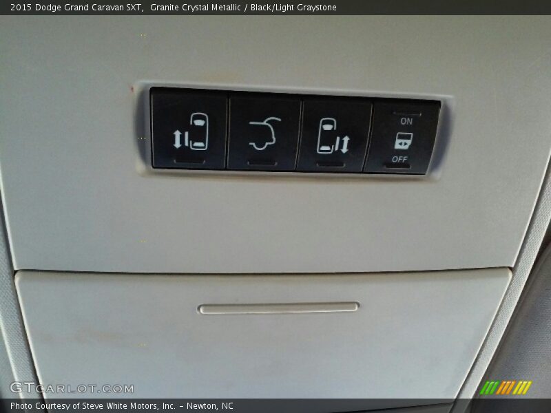 Granite Crystal Metallic / Black/Light Graystone 2015 Dodge Grand Caravan SXT