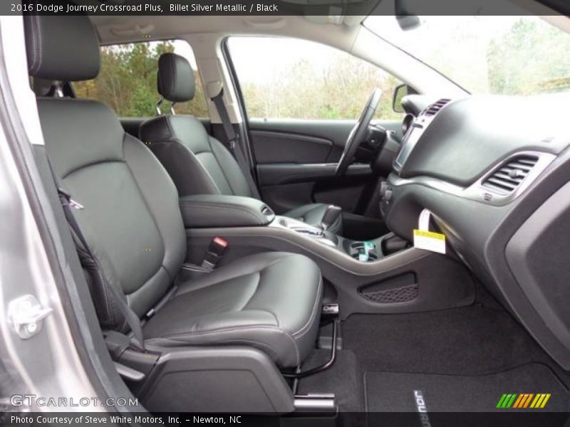 Billet Silver Metallic / Black 2016 Dodge Journey Crossroad Plus
