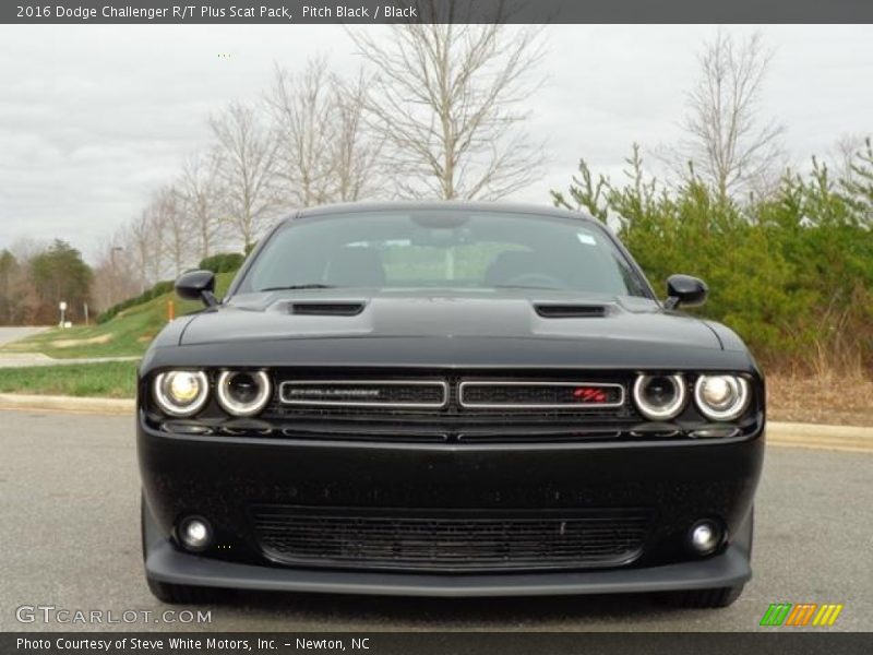 Pitch Black / Black 2016 Dodge Challenger R/T Plus Scat Pack