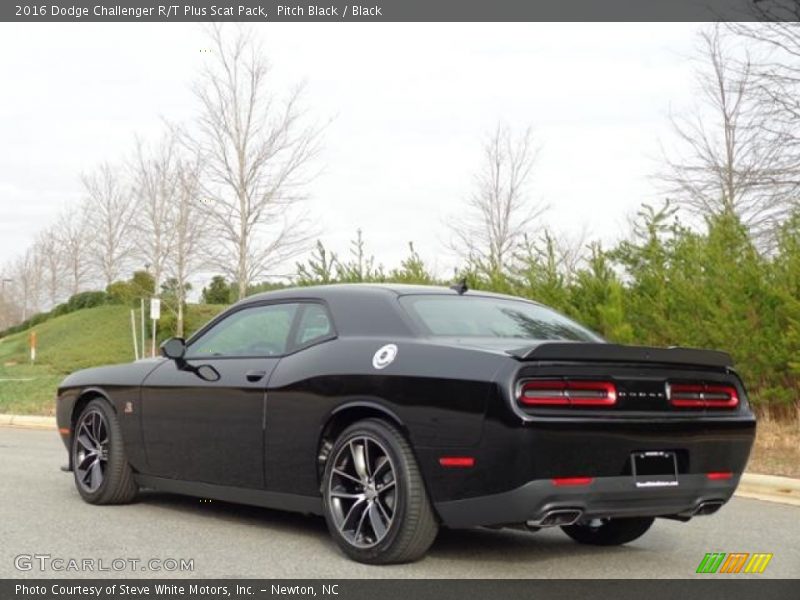 Pitch Black / Black 2016 Dodge Challenger R/T Plus Scat Pack