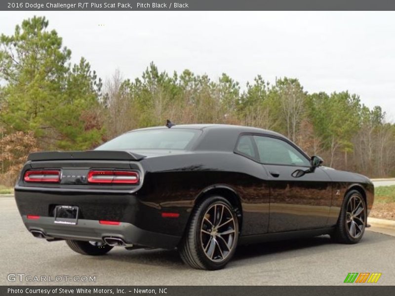 Pitch Black / Black 2016 Dodge Challenger R/T Plus Scat Pack