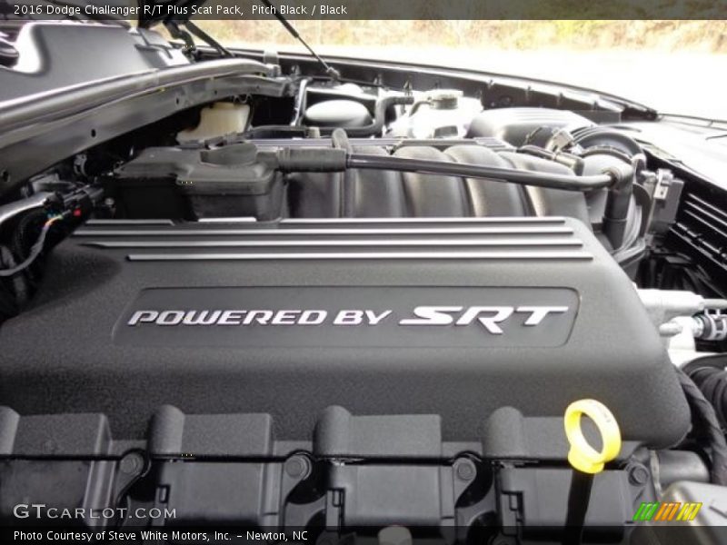 Pitch Black / Black 2016 Dodge Challenger R/T Plus Scat Pack