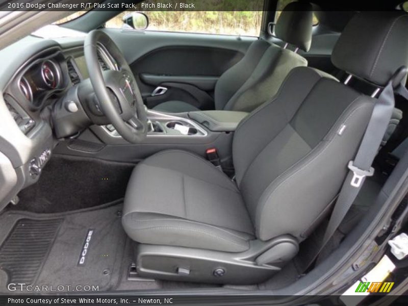 2016 Challenger R/T Plus Scat Pack Black Interior