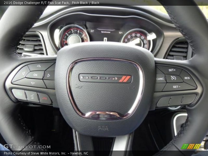 Pitch Black / Black 2016 Dodge Challenger R/T Plus Scat Pack