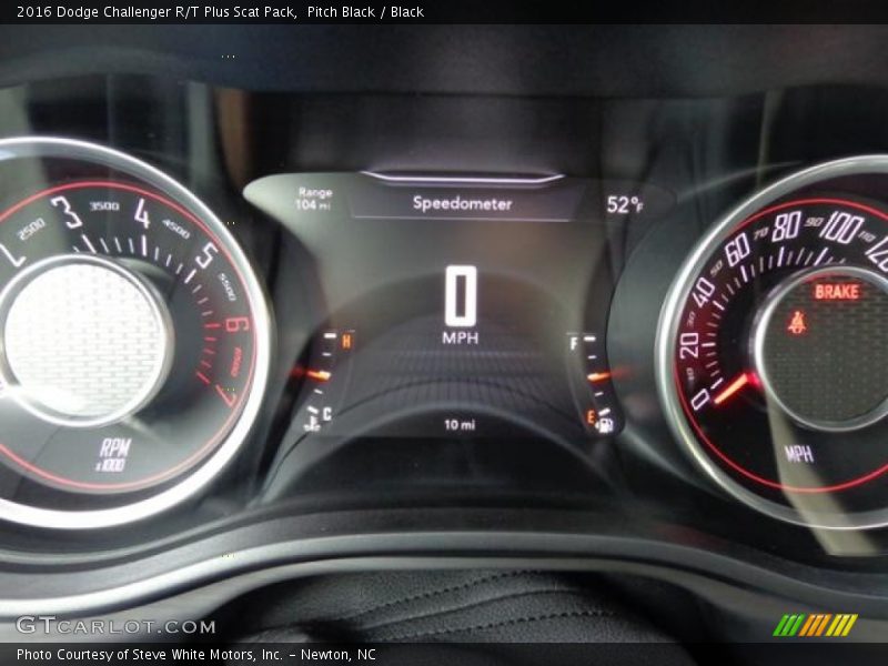 Pitch Black / Black 2016 Dodge Challenger R/T Plus Scat Pack