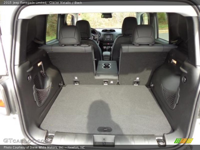 Glacier Metallic / Black 2015 Jeep Renegade Limited