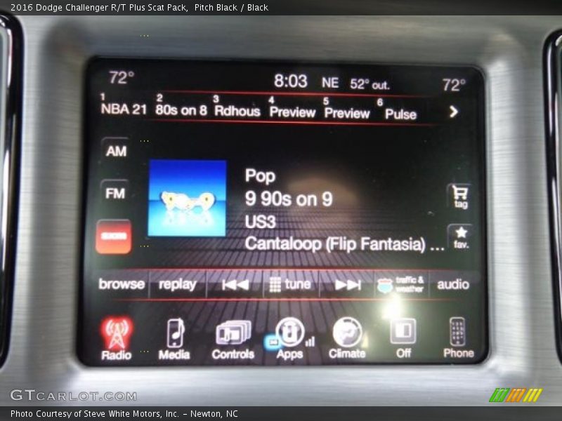 Pitch Black / Black 2016 Dodge Challenger R/T Plus Scat Pack