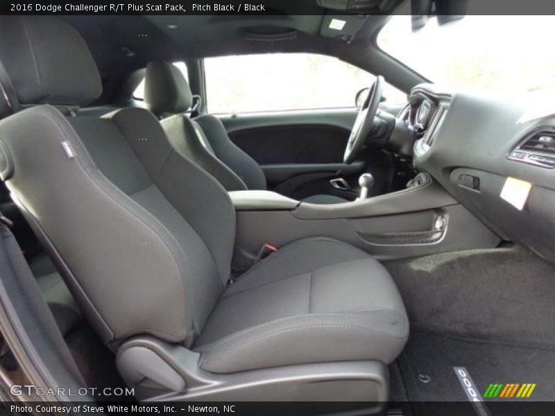 Pitch Black / Black 2016 Dodge Challenger R/T Plus Scat Pack