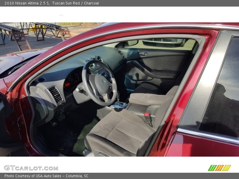 Tuscan Sun Red / Charcoal 2010 Nissan Altima 2.5 S