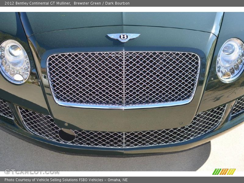 Brewster Green / Dark Bourbon 2012 Bentley Continental GT Mulliner