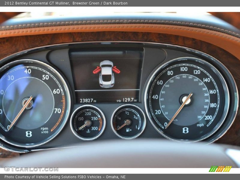  2012 Continental GT Mulliner Mulliner Gauges