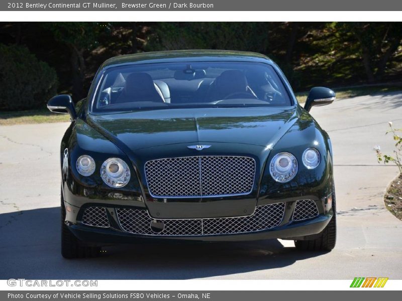 Brewster Green / Dark Bourbon 2012 Bentley Continental GT Mulliner