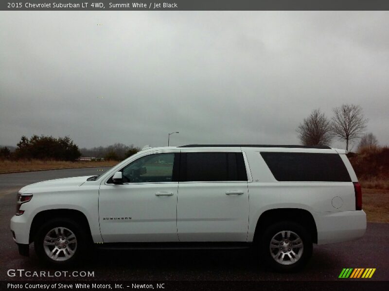Summit White / Jet Black 2015 Chevrolet Suburban LT 4WD
