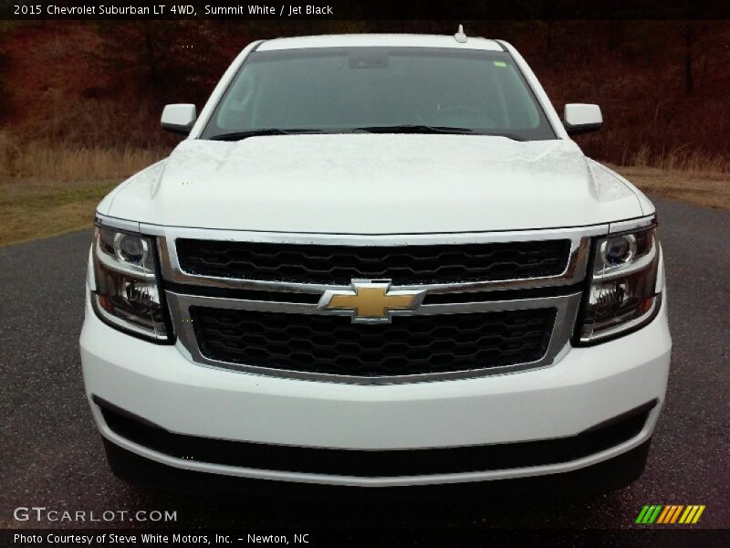 Summit White / Jet Black 2015 Chevrolet Suburban LT 4WD