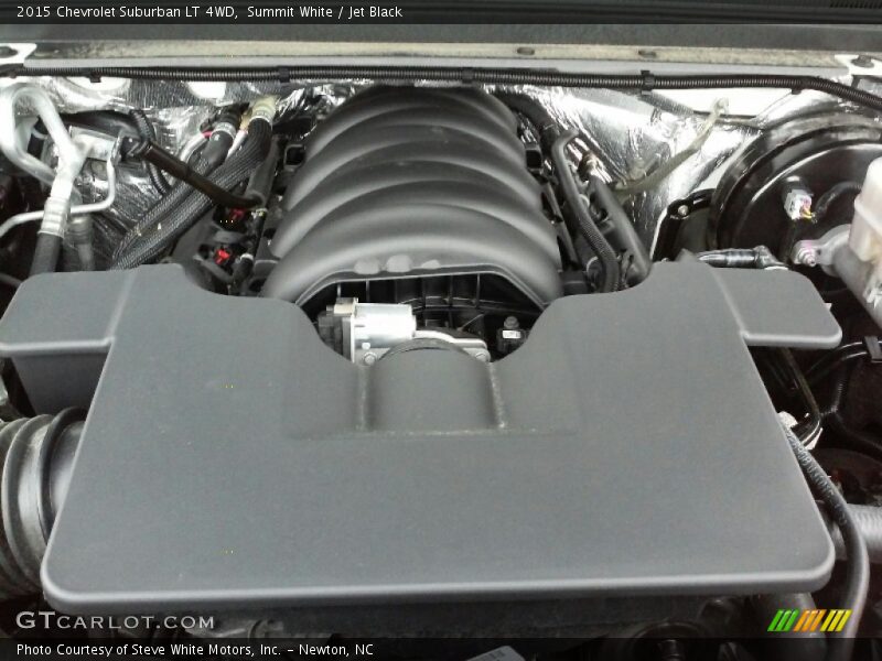 Summit White / Jet Black 2015 Chevrolet Suburban LT 4WD