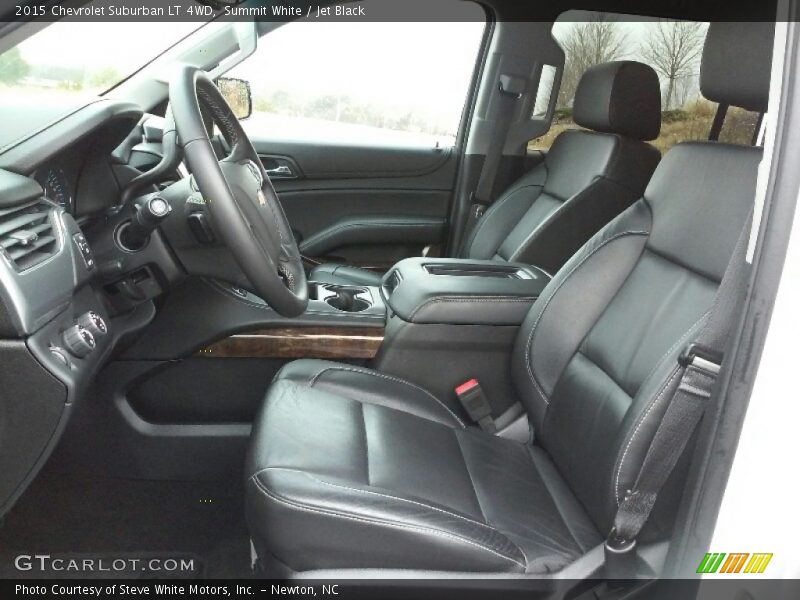  2015 Suburban LT 4WD Jet Black Interior