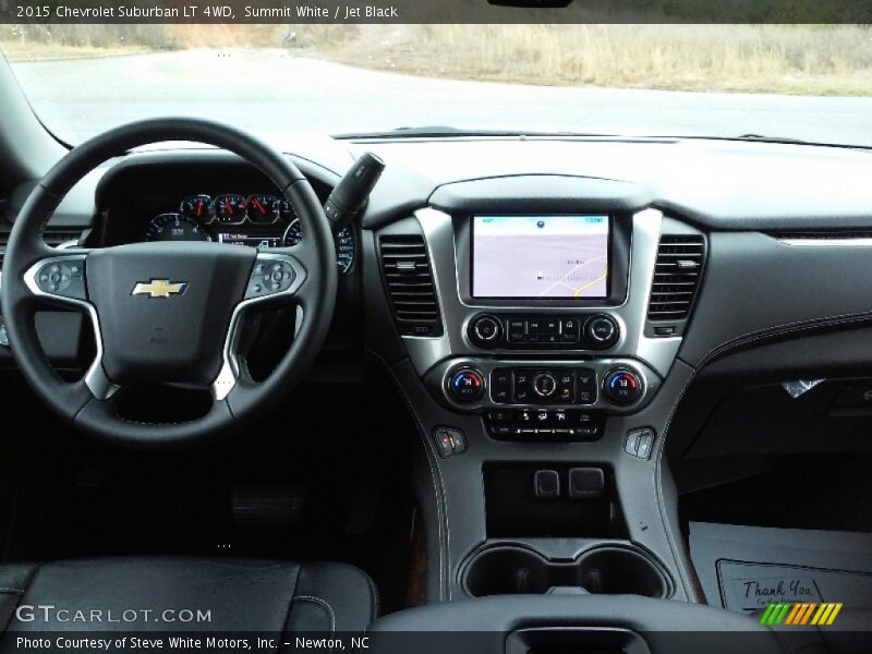 Summit White / Jet Black 2015 Chevrolet Suburban LT 4WD