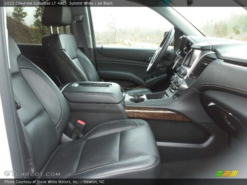 Summit White / Jet Black 2015 Chevrolet Suburban LT 4WD