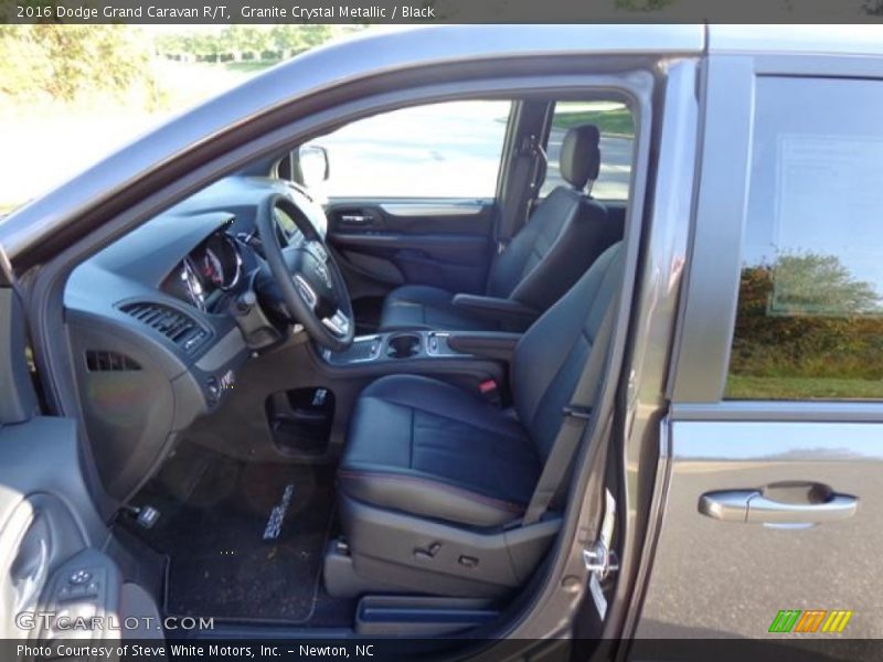 Granite Crystal Metallic / Black 2016 Dodge Grand Caravan R/T
