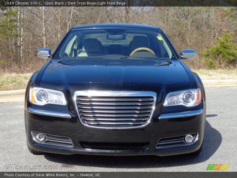 Gloss Black / Dark Frost Beige/Light Frost Beige 2014 Chrysler 300 C
