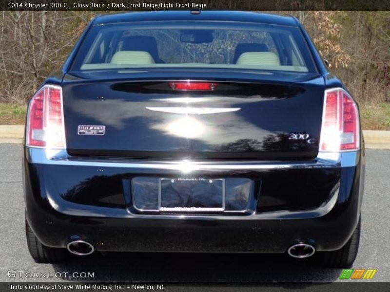Gloss Black / Dark Frost Beige/Light Frost Beige 2014 Chrysler 300 C