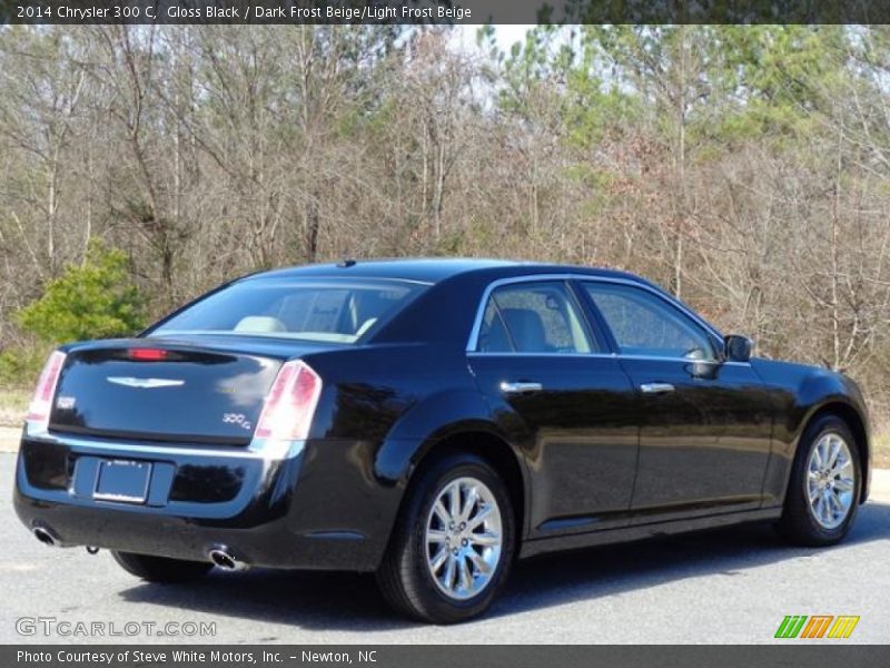 Gloss Black / Dark Frost Beige/Light Frost Beige 2014 Chrysler 300 C