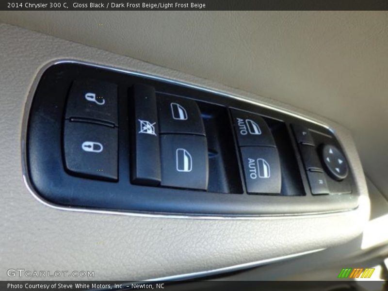 Gloss Black / Dark Frost Beige/Light Frost Beige 2014 Chrysler 300 C